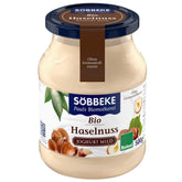 Yaourt Noisette 38% BIO 500 g (pot) - SOBBEKE